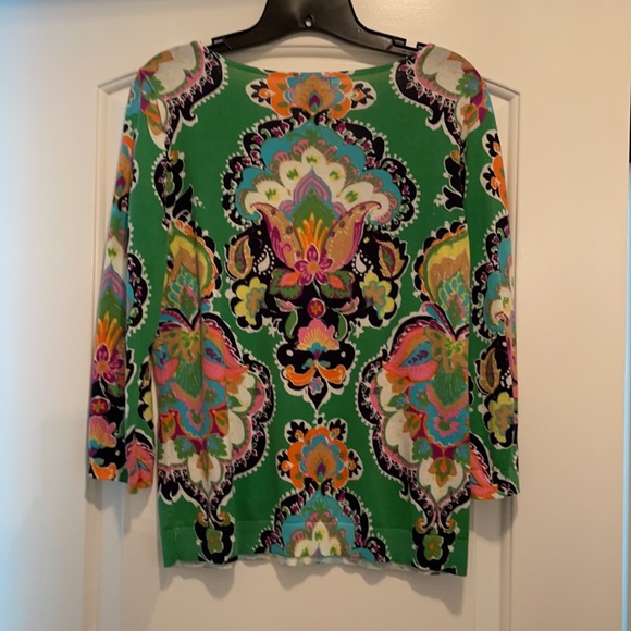 🌺Chaps Multi Colored Sweater - Picture 3 of 4